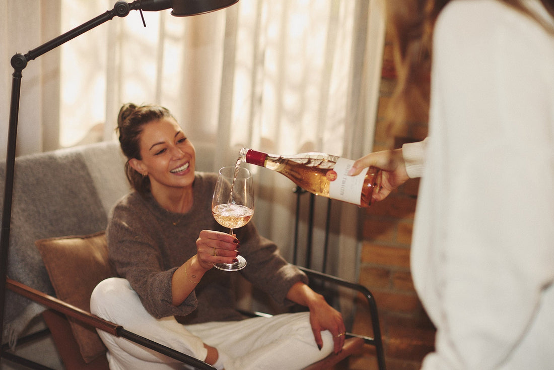 *Always bring wine.