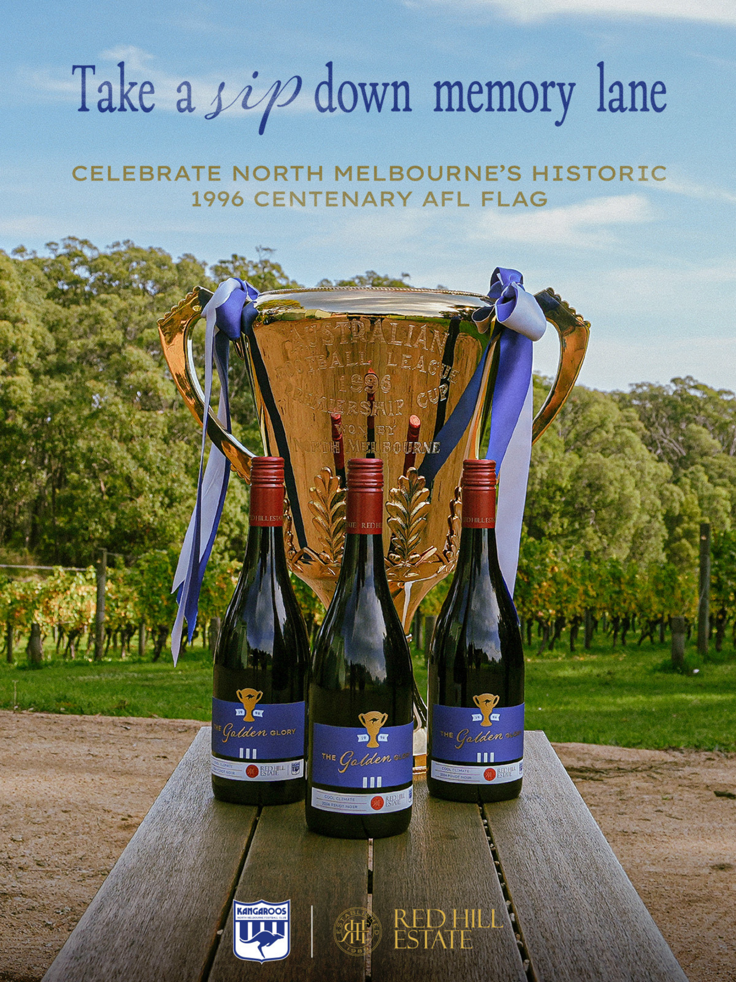 North Melbourne Football Club x Red Hill Estate Pinot Noir 2024