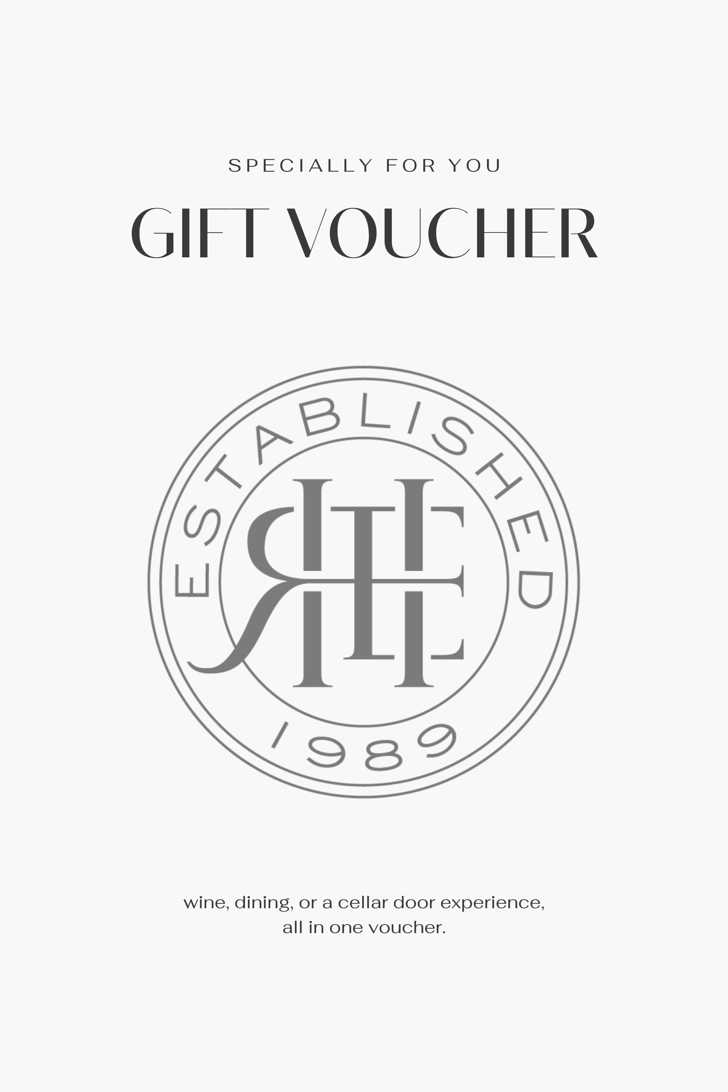 Voucher for Red Hill Estate